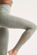 Free People FP Movement Running Through My Mind High Rise Leggings Hazy Forest