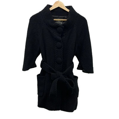 GRACE CONTINENTAL Black Women's Coat