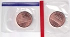 2006 P & D Lincoln Memorial Penny 1c 2Coins Set Mint in Cello #2036 — photo 2