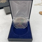 2001 American Eagle Walking Liberty Holographic 1oz Fine Silver