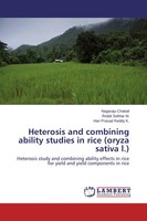 Nagaraju Chakali (U. A.) | Heterosis And Combining Ability Studies In Rice...