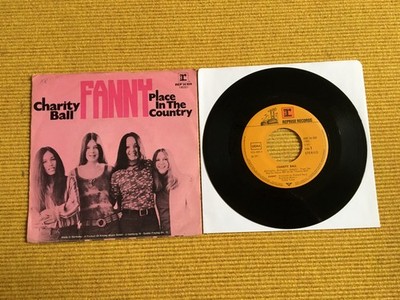 Single '7' - Fanny Charity Ball / Place in the Country