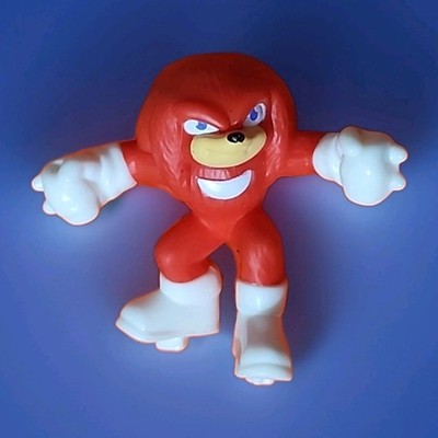 KNUCKLES THE ECHIDNA SONIC THE HEDGEHOG 2  ACTION FIGURE MCDONALD S TOY