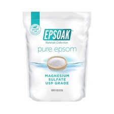 Epsoak Epsom Salt 19 lb. Magnesium Sulfate USP. Resealable Epso... FAST USA SHIP