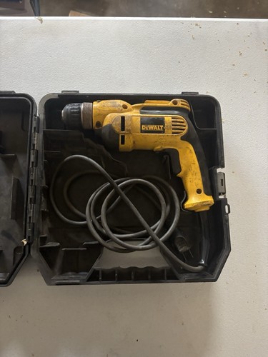DEWALT DWD110 3/8 inch Variable Speed Reversible Grip Drill Kit With Case