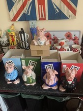 Nat West Pigs Original of Wade Set Of 5 With Boxes NatWest Pig ?????job Lot
