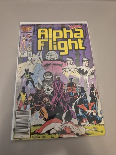 Alpha Flight (1983 series) #33 Newsstand (Marvel, 1986) 1st App Lady Deathstrike