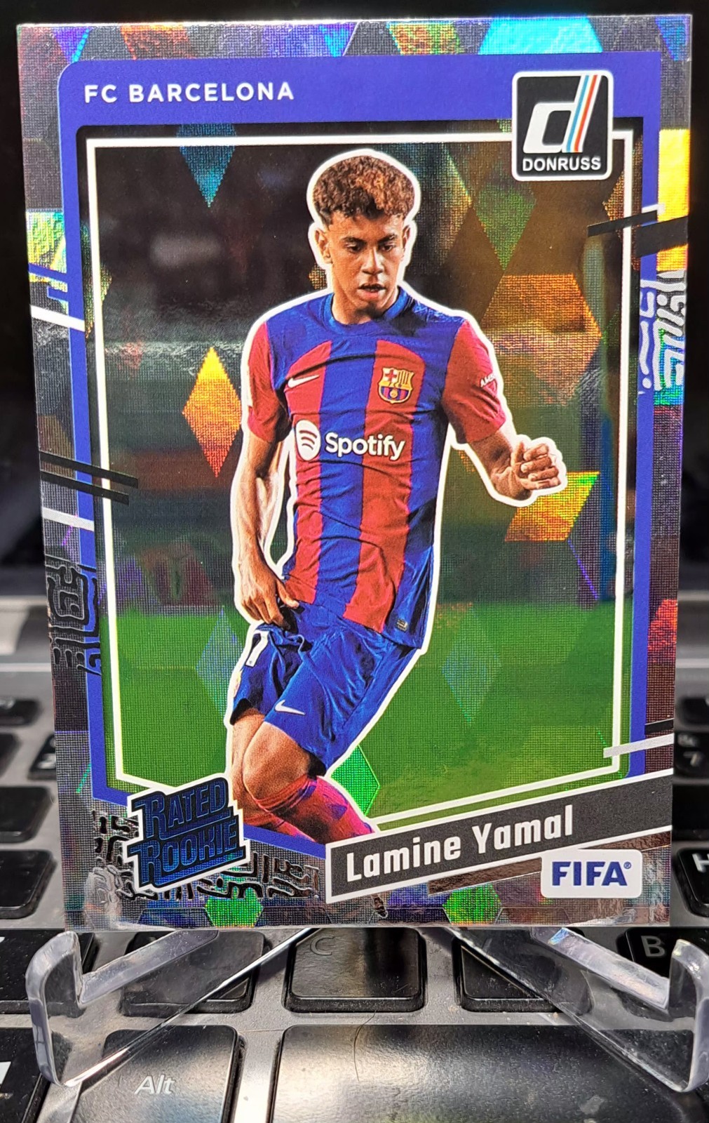 2023-24 Panini Donruss Fifa - Rated Rookie Lamine Yamal #177 Cubic (RC)