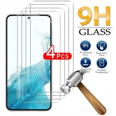Four Pcs Tempered Glass Screen Protector For Smartphone Anti Explosion