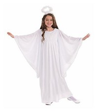Ángel - Estilo Litúrgico - Pascua - Navidad - Disfraz De Lujo - Niñas - 4 Tallas