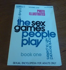 THE SEX GAMES PEOPLE PLAY  1971  FRANK LEONARD  &  T.K. PETERS   COLLECTOR COPY