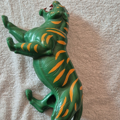 Mattel Battle Cat Action-Figur Masters of the Universe grün gelb Kunststoff