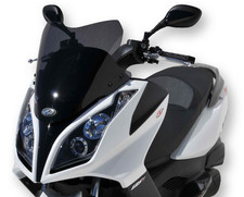 Kymco 125 200 300 Gommone Street/Downtown 09/19 - parabrezza Sport ERMAX Nera (