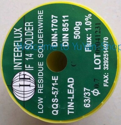 1 roll Interflux IF14 0.7mm wire 500g #za