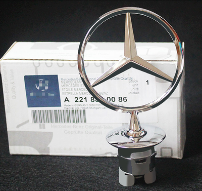 #ad #ad For Mercedes Benz Front Hood Ornament Mounted Standing Star Badge Emblem US NEW $14.99