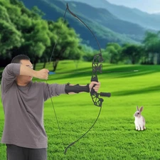 Right-handed Bow Arm And Finger Guard 40lbs Tension Recurve Bow With Arrow