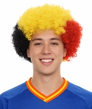 Sport Afro Fun Wig collection Jumbo Red Yellow Wig