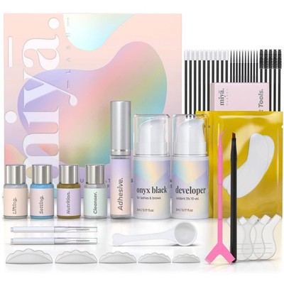 MIYA LASH Lift & Brow Lamination Kit Black Keratin LVL Perm