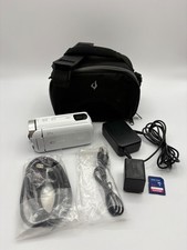 Canon VIXIA HF R600 Video Camcorder Camera White Full HD w/57x Zoom CMOS Bundle
