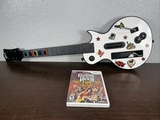 Nintendo Wii Guitar Hero Les Paul Controller Model 95125.805 + GH Aerosmith Game