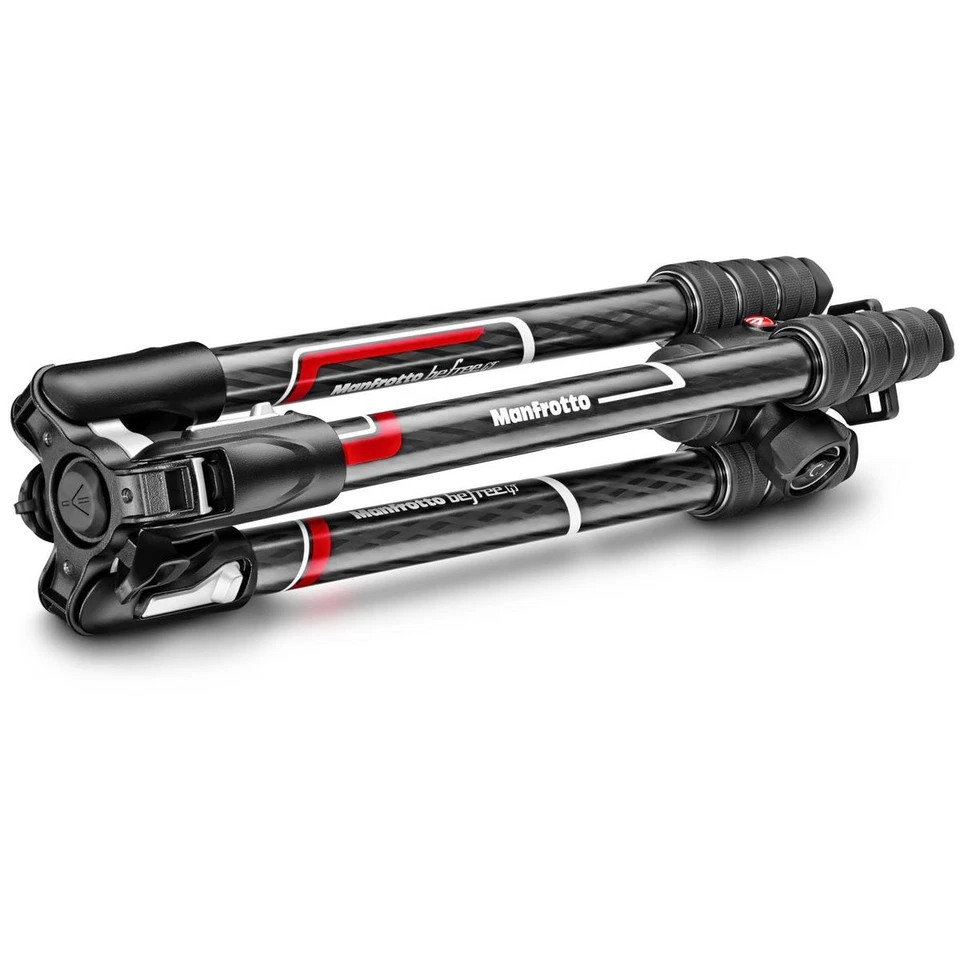 Trípode de viaje Manfrotto Befree GT 4 secciones de fibra de carbono con bola central 496 He Foto 4 de 4