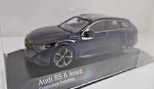 Minichamps 1:43 - Audi RS6 Avant (C8) - Samtviolett Perleffekt - 410018016 -(50)