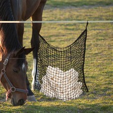  Mangiatoia per fieno ad alimentazione lenta per cavalli, borsa per riporre il