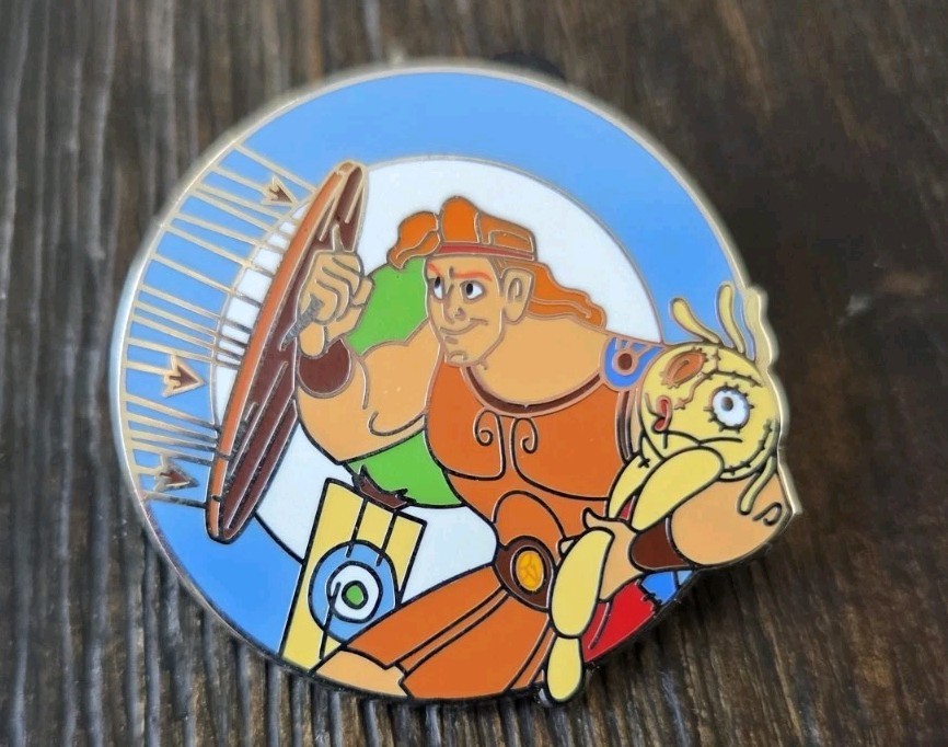 Disney Pin 2025 Magical Marksmen Mystery Box Hercules Pin Free Shipping