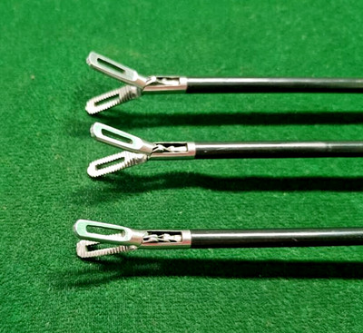 3pc Laparoscopic Monopolar Fenestrated Grasper 5mmx330mm Reusable Instruments
