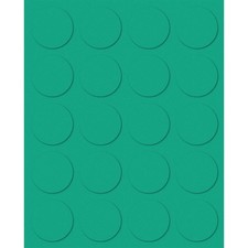 MAGNA VISUAL FI-126 Magnetic Round Indicators,Green,PK20 38Y349