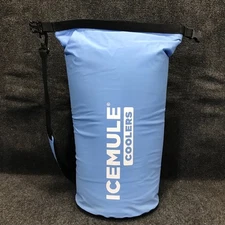 IceMule Classic Medium Light Blue 15L 1094 Portable Insulated Dry Bag Cooler