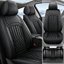Car Seat Covers 5 Seat For Toyota Corolla Front Rear Full Set Leather Cushion