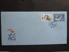 SINGAPORE 2024 Year of the Dragon Pair Stamps First Day Cover