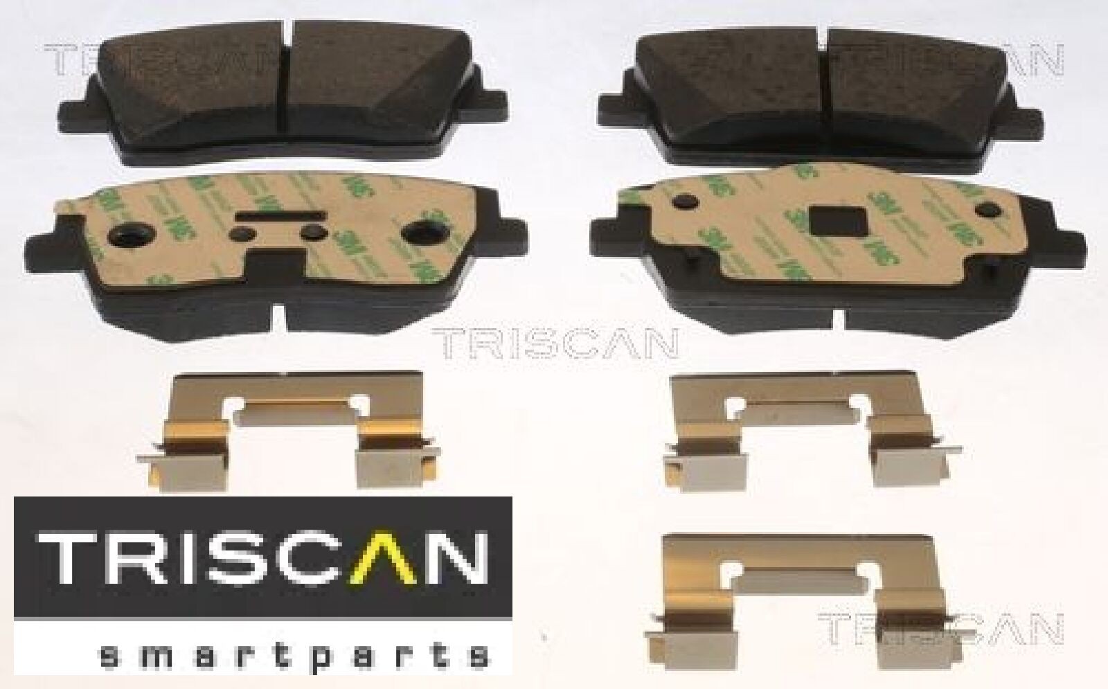Triscan Bremsbelagsatz, Scheibenbremse [Hersteller-Nr. 811027029] für Volvo - Bild 2