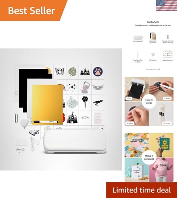 Compact Joy Xtra Cutting Machine   Includes Essential Tools for Crafting Delight