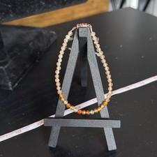 Zircon Natural Gemstone Bead Bracelet Faceted Round 4mm