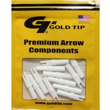 Gold Tip 12pk .246 GT Series Nock White Archery Arrow #23453 Replacements