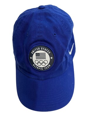 Nike Hat Unisex Olympics 2024 Team USA Blue Paris Adjustable