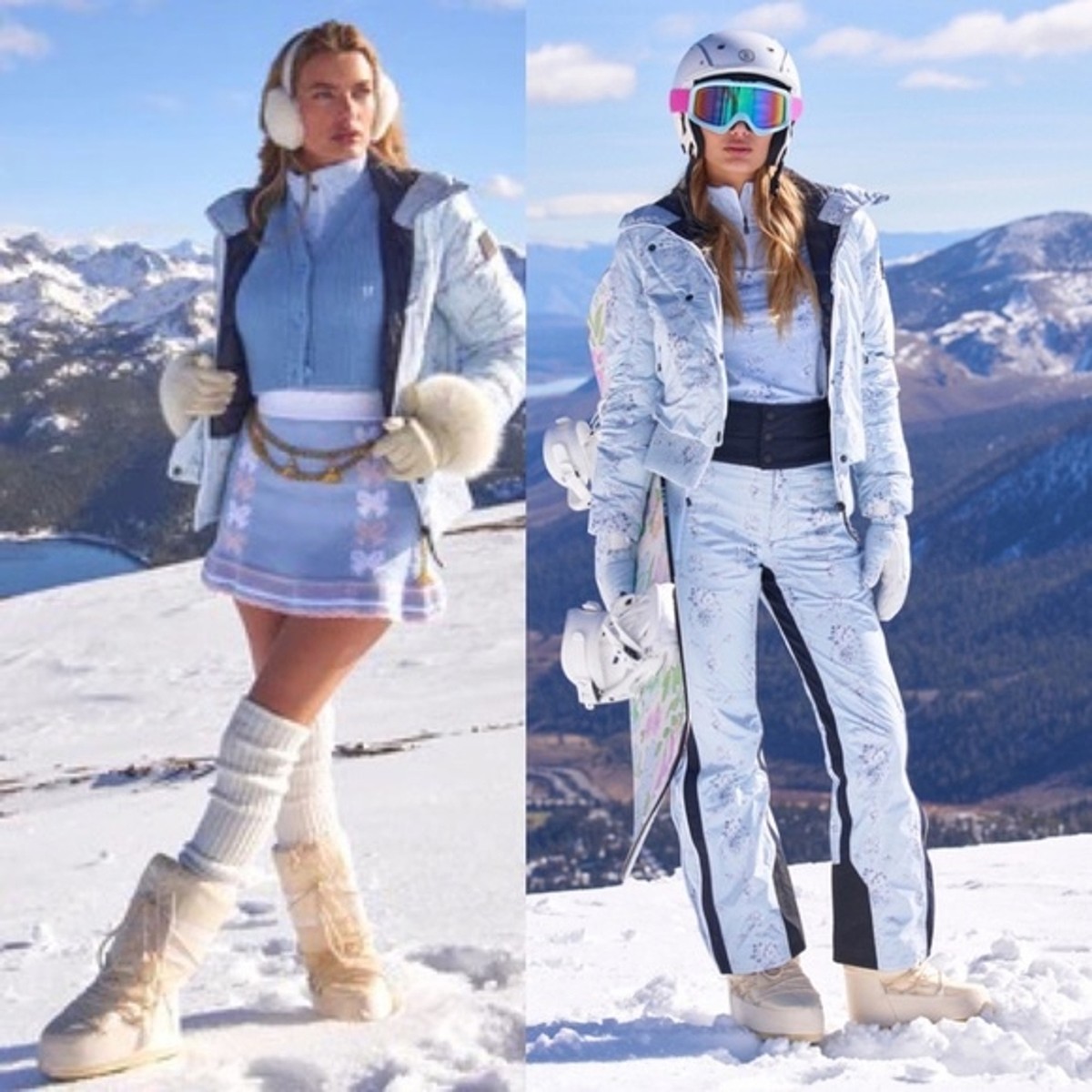 NWT LoveShackFancy X Bogner Fire + Ice Sella Ski Jacket | eBay