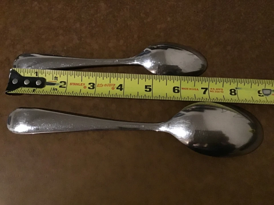 2 Gorham 18/10 Serving Spoons ~ Braid - Image 4 of 4