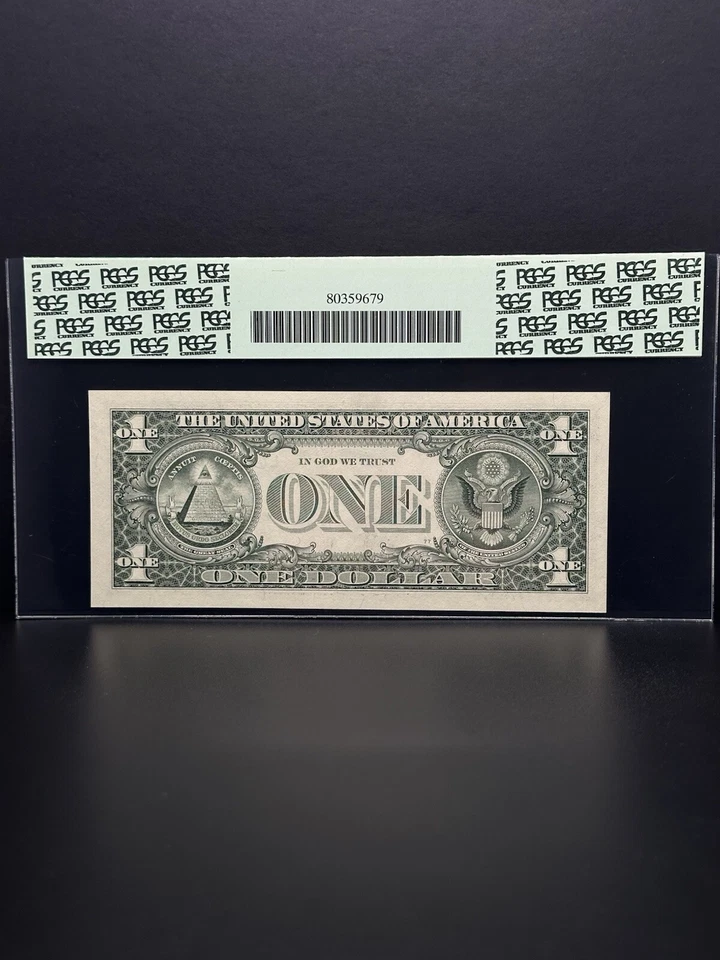 1988-$1 DOLLAR BILL Fancy Serial Number Nice Piece For Your Collection - Image 2 of 2