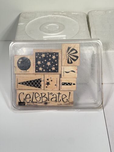 Vintage Stampin Up Stamps, Birthday, Celebrating - Picture 1 of 2
