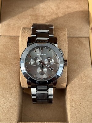 Burberry The City BU9381 Chronograph Stainless Steel Men's Watch