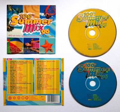 CD 100% Sommer Mix 96 Bob Marley Chaka Demus Perez Prado Santana Heatwave (Z8)