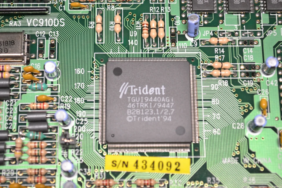 New GUi VC-910 Trident TGUI9440AG PCI VGA Graphics video card  - Image 4 of 4