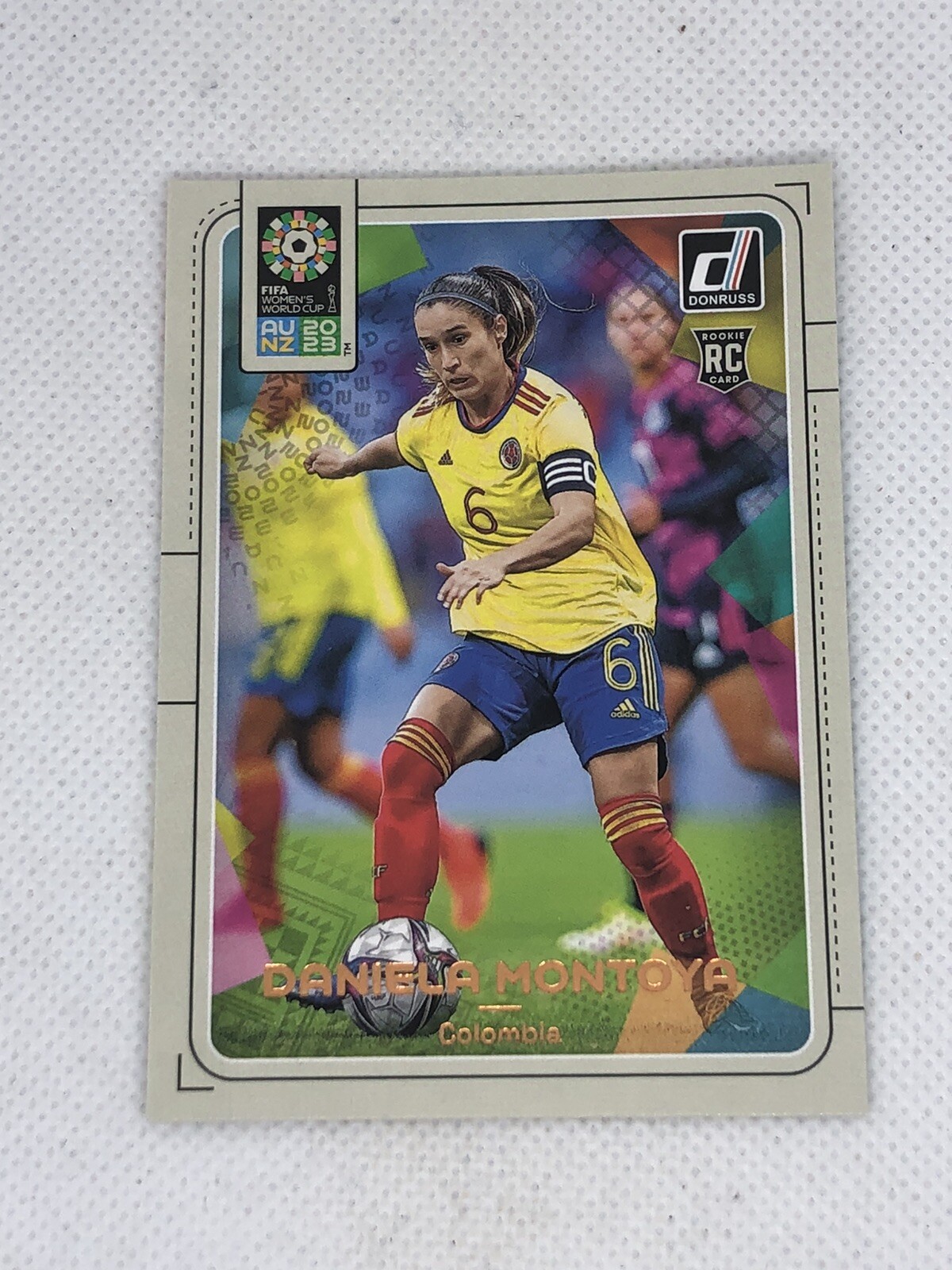 2023 Donruss Womens World Cup | 33 Daniela Montoya Colombia | RC Base Fresh!
