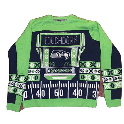 Seattle Seahawks NFL Ugly Christmas 