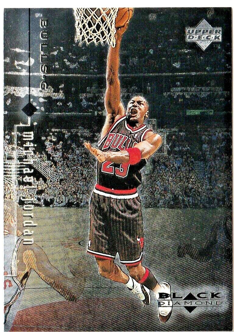 1998 Upper Deck Black Diamond  - Michael Jordan #12    Chicago Bulls