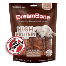 Rawhide-Free Chews with Water Buffalo and Chicken, 10 Count