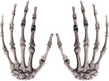 Riesige Lebensgröße menschliches Skelett Modell Horror Knochen Halloween Dekor